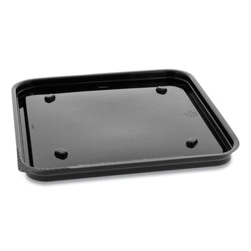 Pactiv Evergreen Recycled Plastic Square Base, 7.5 X 7.5 X 0.56, Black, 195-carton freeshipping - TVN Wholesale